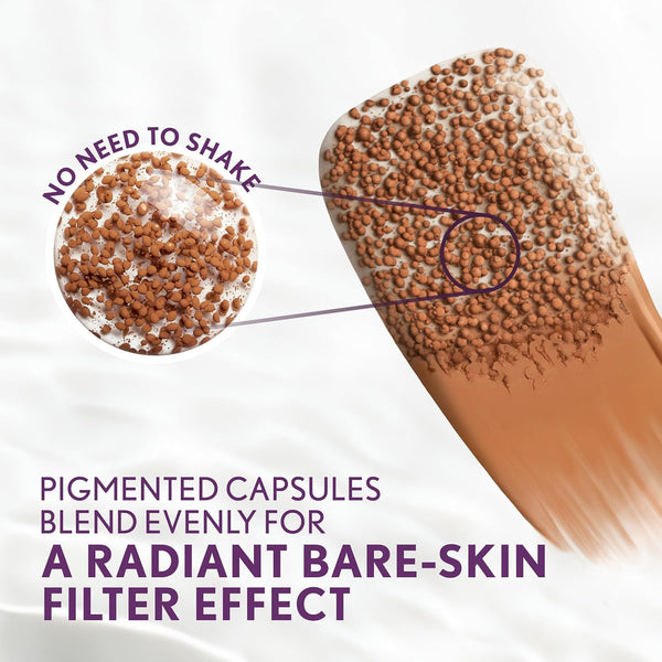 Covergirl Simply Ageless Skin Perfector Essence Foundation, 30 Light-Medium,Tinted Skincare Makeup Hybrid, Sheer Tint, Radiant Finish, Glowy