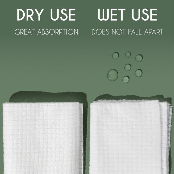 Whistle Wellnessâ¢ Disposable Face Towel 10"Ã12", Resealable Box, Biobased Plant Based Ultra Soft, Thickness Face Towelettes XL, Makeup Remover Dry
