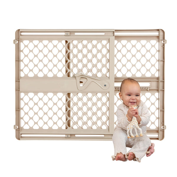 Toddleroo by North States - Supergate Ergo Baby Gate: Plastic Baby Gate for Stairs & Doorways - Adjustable Indoor Safety Gate - Made in USA - 26