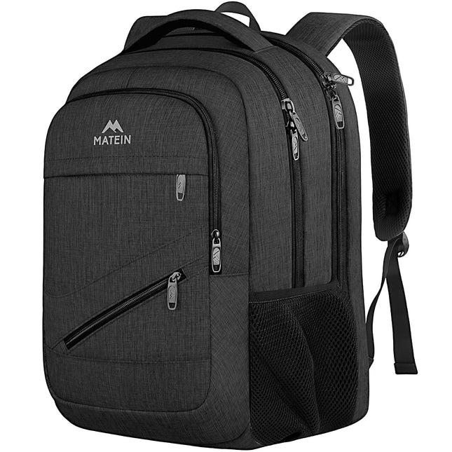 MATEIN 15.6 Inch Backpack for Men Women, Professional Business Laptop Backpack with Multiple Organization Pockets, Water