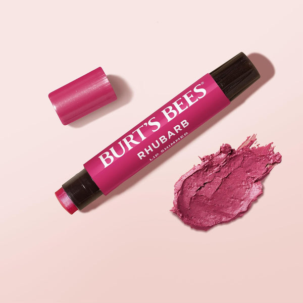Burt's Bees Shimmer Lip Tint Set, Mothers Day Gifts, Tinted Lip Balm Stick, Moisturizing for All Day Hydration with Natural Origin Glowy Pigmented