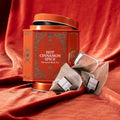 Harney & Sons Hot Cinnamon Spice Tea Tin - Black Tea with Orange & Sweet Clove - 2.67 Ounces, 30 Sachets