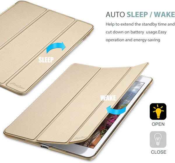 ProCase Case for iPad 9.7 Inch iPad 6th/5th Gen 2018 2017 -Gold