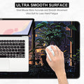Desk Pad, Large Gaming Mouse Pad, 32" x 16", City Cat | XXXL Extended Waterproof Desk Mat, Non-Slip Rubber Base, Stitched Edges, Desktop Decor for