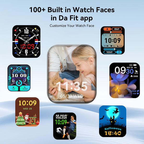 Smart Watch, 1.85" Smartwatch for Men Women (Answer/Make Call), Heart Rate, Sleep Monitor, Pedometer, 120+ Sport Modes Activity Tracker, IP68