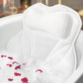 Bathtub Pillows Bath Pillow Luxury Bathtub Pillows for Back and Neck Support Soft & Comfortable Bath Pillows for Tub 4D Air Mesh Fabric 6 Non-Slip