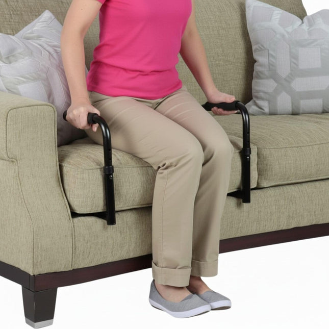 Vive Stand Assist - Mobility Standing Aid Rail for Couch, Chair - Assistance Han
