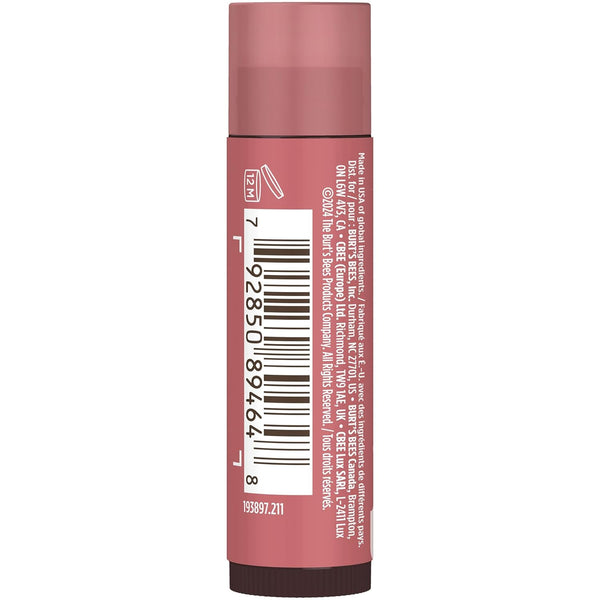 Burt'S Bees Lip Tint Balm with Long Lasting 2 in 1 Duo Tinted Balm Formula, Color Infused with Deeply Hydrating Shea Butter for a Natural Looking