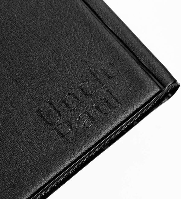 Uncle Paul Coin Album Coin Holder Coin Collection Book for Half Dollar/Small Dollar/50 Pence/Two pounds 60 Pockets Elegant Black 45 x 45 mm Pocket