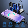 Super Fast Charger Type C, 25W USB C Wall Charger Fast Charging 10FT Cable Black 10FT