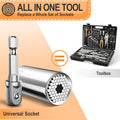 Stocking Stuffers for Men Super Universal Socket Tools Gifts for Men A-Universal Socket(Silver)