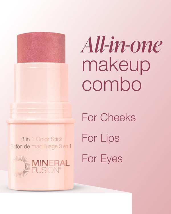 Mineral Fusion 3-in-1 Color Stick (Rosette)