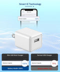 iPhone Charger,Long 6FT iPhone Charger 2Pack i Phone Cord 6feet USB to Lightning Cable Quick Fast Charging Data Sync Cord USB Wall Charge Block