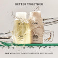 OUAI Fine Shampoo - Volumizing Shampoo with Strengthening Keratin, Biotin & Chia Seed Oil for Fine Hair - Delivers Clean, Weightless Body -