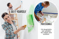 Canvas Painters Drop Cloth (Size 6 x 9 Feet - Pack of 2) - Pure Cotton Paint Drop Cloth for Painting, Curtains, Furniture & Floor Protection - All