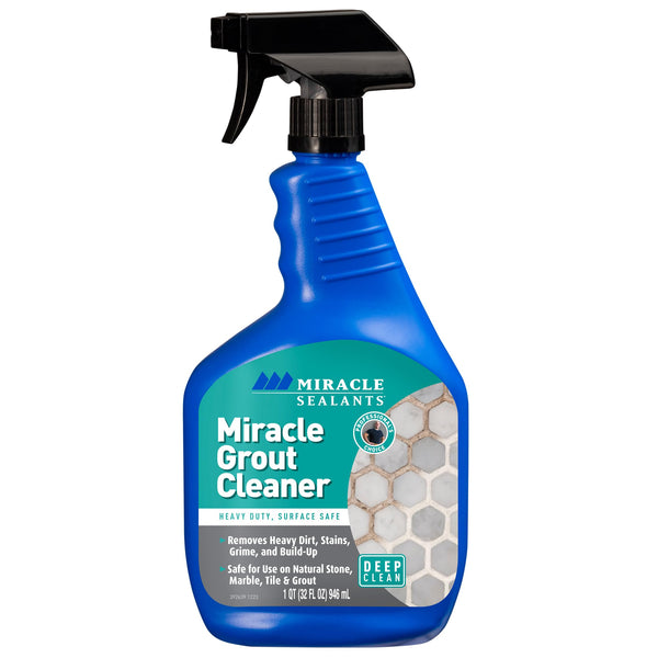 Miracle Sealants Heavy Duty Miracle Grout Cleaner Spray for Natural Stone, Marble, Tile & Grout, Quart