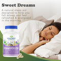 Ridgecrest Herbals Dreamon Zen, Sleep Support Supplement, Melatonin Free, Magnesium, 5-HTP, Lavender, Chamomile, Valerian, Lemon Balm for Adults