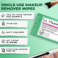 LA Fresh Makeup Remover Wipes with Vitamin E - Make up Remover Wipes for Face, Eyes, Lips - Face Wipes Travel Essentials - Case of 50Ct Makeup Wipes