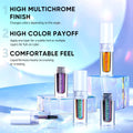 MAKI YIKA Glitter Liquid Eyeshadow Green Purple Color Shifting Eyeshadows Aurora