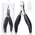 Feiccier Heavy Duty Ingrown Toenail Clippers, Professional Toenails Trimmer, Podiatrist Toe Nail Clippers for Thick Nail & Ingrown Toenails, Sharp