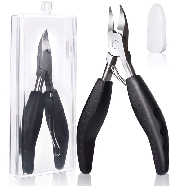Feiccier Heavy Duty Ingrown Toenail Clippers, Professional Toenails Trimmer, Podiatrist Toe Nail Clippers for Thick Nail & Ingrown Toenails, Sharp