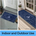 GORILLA GRIP 100% Waterproof All-Season WeatherMAX Doormat US Designed Natural Rubber, Stain and Fade Resistant, Low Profile Indoor Outdoor Door