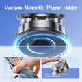 Vacuum Magnetic Phone Holder One-Handed Operation Foldable Adjustable Magnetic Phone Holder 360ÃÂ°Rotation for Car/Bathroom/Gym/Kitchen Multi-Scene