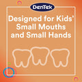 DenTek Fun Flossers – Kids Floss Picks with Wild Fruit Flavor, 90 Count Wild Fruit 90 Count (Pack of 1)