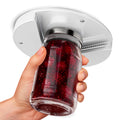 Under Cabinet Lid Jar Opener - for Weak Hands and Seniors with Arthritis - Heavy Duty, Allows to Easily Unscrew Any-Size Lid - Effortless Bottle &