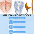 Reflexology Socks with Acupoint Massage Tool, Health Socks for Relieving Fatigue and Pain - Acupressure Reflexology Foot Massage (Man)