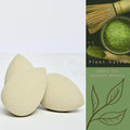 Green Tea Beauty Sponge - Plant-Based, Eco-Friendly, Cruelty-Free, Dye-Free & Latex-Free Blender, Biodegradable & Vegan Makeup Sponge, Makeup