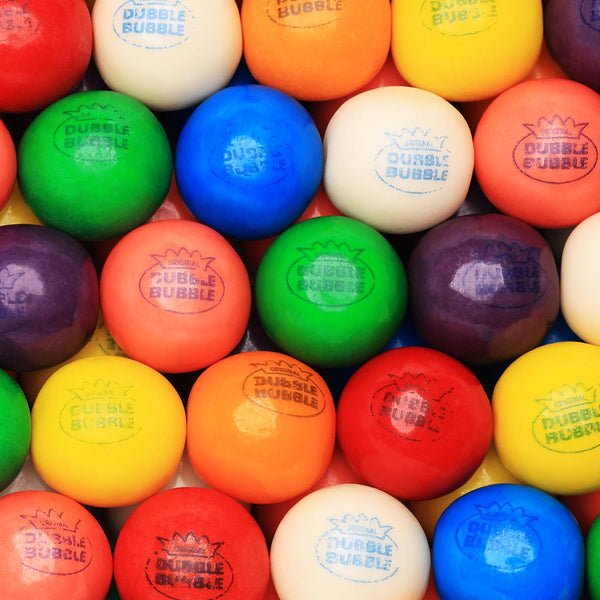 Gumballs for Gumball Machine - 1 Inch Large Gumballs - King Gumballs in Bulk - 2.4 Lb Gumball Machine Refills - 140 Pcs Giant Gumballs - Bulk Gum