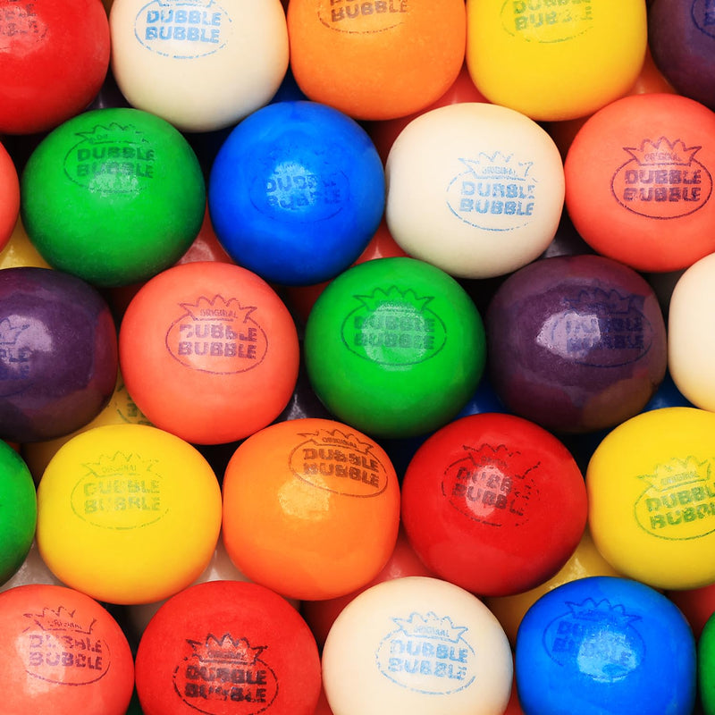 Gumballs for Gumball Machine - 1 Inch Large Gumballs - King Gumballs in Bulk - 2.4 Lb Gumball Machine Refills - 140 Pcs Giant Gumballs - Bulk Gum