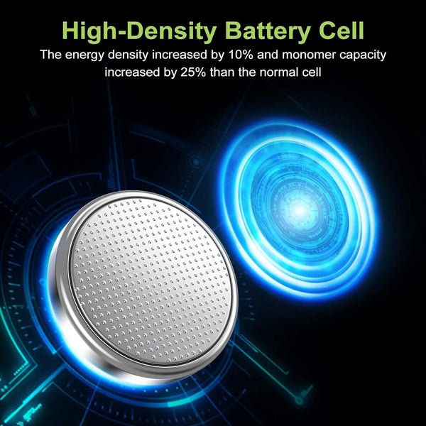 POWEROWL High Capacity CR2032 Battery (20-Pack) 3v Lithium Batteries, Leak-Free, Long Lasting Cr 2032 CR2032-20P