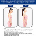 Back Brace Posture Corrector - Adjustable, for Women and Men, Back Lumbar Support, Shoulder Posture Support for Improve Posture Provide (XXL)