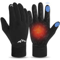 Pixel Panda Winter Gloves for Men Women Warm Touchscreen Gloves for Cold Weather Thin Water-Resistant Windproof Non-Slip Gloves for Cycling,