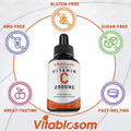Liposomal Vitamin C 2000Mg Liquid for Adults, High Absorption VIT C, Maximize Vitamin C, for Immune System & Antioxidant, 60ML (2 Bottles)