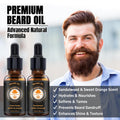 XIKEZAN Fathers Day Dad Gifts,Beard Kit for Men Grooming & Care W/Beard Conditioner, Wash, Oil, Balm, Brush,Birthday Valentines Gifts for Men Him