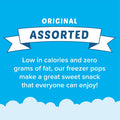 Fla-Vor-Ice Popsicle Variety Pack of 1.5 Oz Freezer Bars, Assorted Flavors, 100 Count