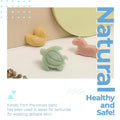 myHomeBody Konjac Sponge, Bath loofah, 3pc, Unicorn, Duck, Sea Turtle