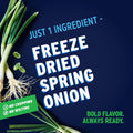 Litehouse Freeze Dried Spring Onion - Fresh Spring Onion, 1 Bunch Inside, Fresh Taste, Gluten Free, Keto Friendly, No Refrigeration - 0.23 Ounce