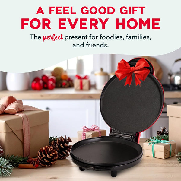Dash Round Express Electric - Pancake Maker & Eggs Griddle System - Healthy Breakfast Maker - Quick Heat-Up & Easy Cleanup - nonstick surface -
