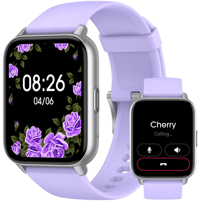 Smart Watch (Answer/Make Call) for Women Men, Fitness Tracker with Heart Rate, Blood Oxygen, Sleep Tracker, IP68 Waterpr