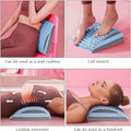 Refresh - Neck & Back Stretcher, Back and Neck Stretcher Posture Corrector, Lumbar Stretcher for Neck Pain Relief, Lower Back, Upper Back and