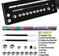 boncty Fidget Pen Sensory Toy, Novelty Fidget Toys Gifts for Teens Adults Colour
