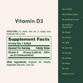 Nature's Bounty Vitamin D3 2000 IU Essential for Healthy Bones 350 Softgels 350 Count (Pack of 1)