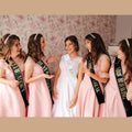 LEIFIDE 10 Pack Bride and Bridesmaid Sash Set Wedding Bachelorette Funny Team Gifts Sash Decorations for Woman Bride Bridesmaid of Honor Party