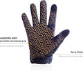 HANDLANDY Mens Work Gloves Touch screen, Utility Mechanic Gloves, Flexible Breathable Fit- Padded Knuckles & Palm Medium Grey
