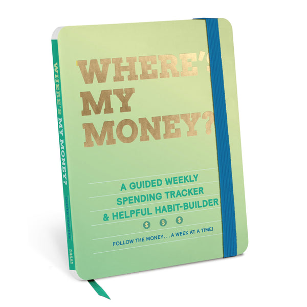 Knock Knock Where'S My Money Habit Tracker Journal: a Guided Weekly Spending Tracker & Helpful Habit Builder