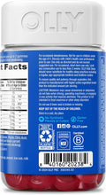 OLLY Kids Sleep, Occasional Sleep Support,* 0.5 mg Melatonin - 90 Count Bottle 90 Count (Pack of 1)